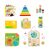 Tooky Toy Montessori Doboz 25-36 hónapos - oktatójátékok, puzzle, egymásra rakható játék, kifestőkönyv