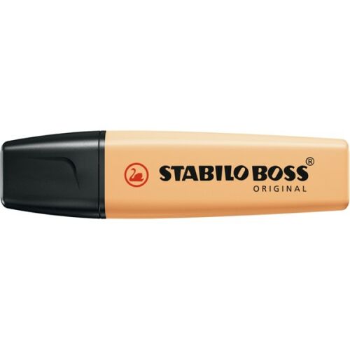 Stabilo BOSS ORIGINAL Pastel bledooranžový zvýrazňovač | Pepita.com