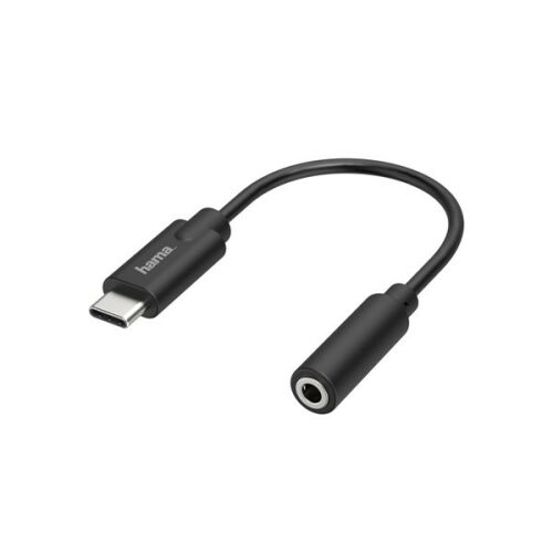 Hama USB-C - 3,5 mm audio adapter fejhallgatóhoz és hangszórókhoz - USB átalakító