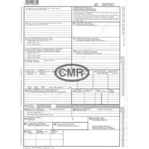 B.CMR A4 6lapos álló Nemzetközi CMR fuvarlevél nyomtatvány | Pepita.hu