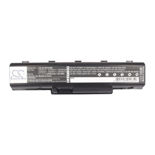 Cameron Sino 11.1V 4400mAh csere laptop akkumulátor Gateway AS09A31-hez - Laptop akkumulátor