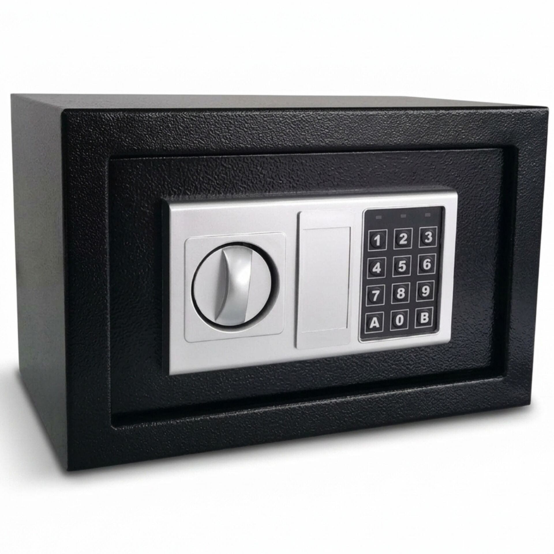 E-shop Pepita Elektronický trezor s číselným zámkom 25x35x25 cm - Čierny