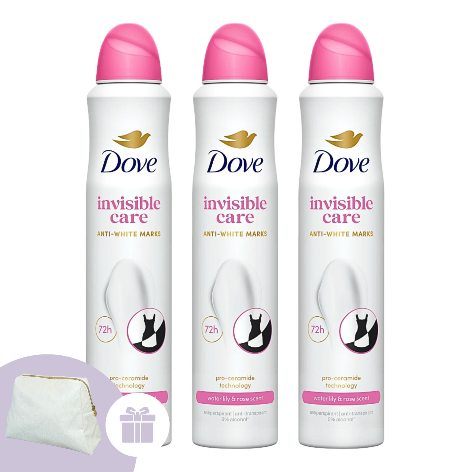 E-shop Dove Advanced Care Invisible Care Antiperspirant Dezodorant 3x200...