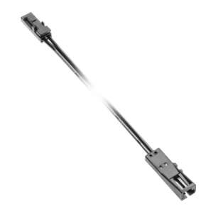 Fekete 2 méteres kábel AMP csatlakozóval - DC kábel