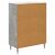 vidaXL Széf Betonszürke 66 x 34,5 x 92 cm Szerelt Fa 177522377
