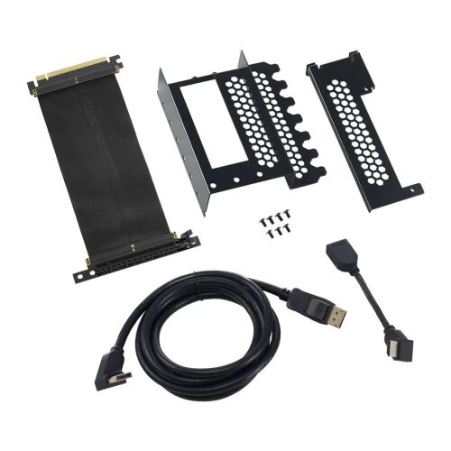 CableMod Vertical PCI-e Bracket, HDMI + DisplayPort, PCIe 3.0 riser ...