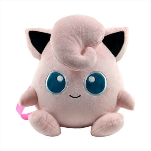 Elölnézet a Pokémon Jigglypuff plüss hátizsákról, egy aranyos gyerek táska. - Óvodai kellék