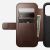 Nomad Modern Bőr (Horween) Folio tok iPhone 17 Pro-hoz, Rusztikus Barna 159610744