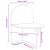 vidaXL Éjjeli asztal 2 pcs Antik Fa 48 x 49 x 65 cm Mérnöki fa 159631435