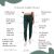 Moniel sötétzöld női szabadidőnadrág S-XXL méretben, promóciós infografika