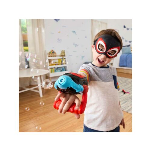 Spidey and His Amazing Friends Waterwebs Miles Morales buborékfújó - Hasbro 159648539 - Buborékfújó