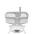 LIONELO Gyerek hintaszék Bella Set Szürke Beton, 0m+ 159654507