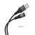 HOCO COOL Ladekabel für Lightning, schwarz, 1 Meter