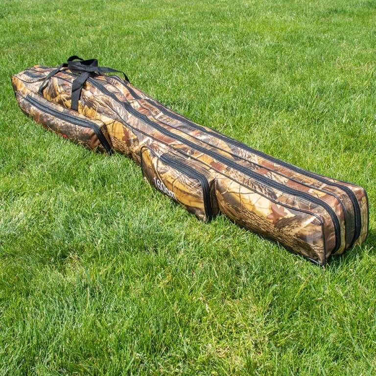 1.6m long rod bag with 2 compartments plus two storage pockets (BBHR)