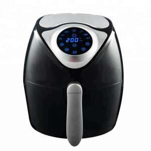 Elite® Fritéza s horúcim vzduchom s digitálnym displejom a receptami 1600W #čierna