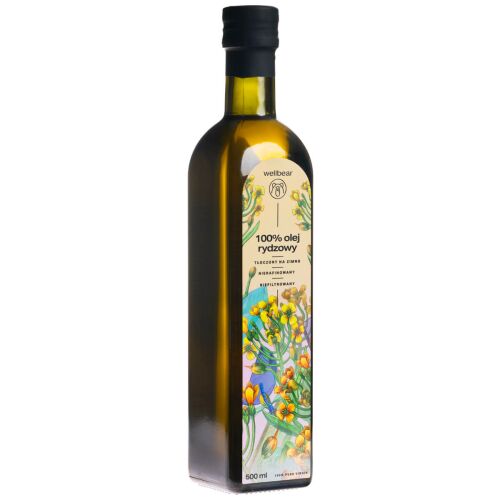 Wellbear - Hidegen sajtolt camelinaolaj - 500 ml