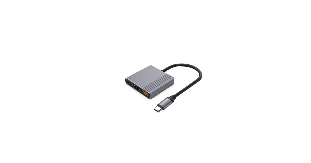 Gembird A-CM-COMBO3-05 USB-C 3in1 Multiport Adapter 90W 159719269