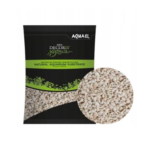 AQUAEL Dolomit Kavics 2-4mm, 2kg-os zsák, természetes akvárium aljzat - Akvárium aljzat