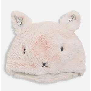 Rosa Hasenmütze für Babys, warm und mit Baumwolle gefüttert, 6-12 Monate - Kindermützen, Sets