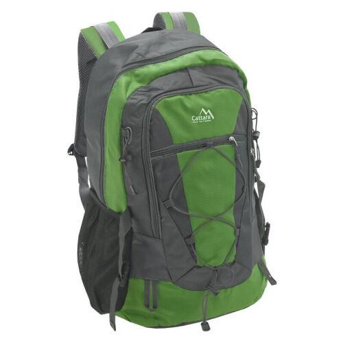 Cattara RUNNER GREEN 38L hátizsák, elölnézet - Túrahátizsák