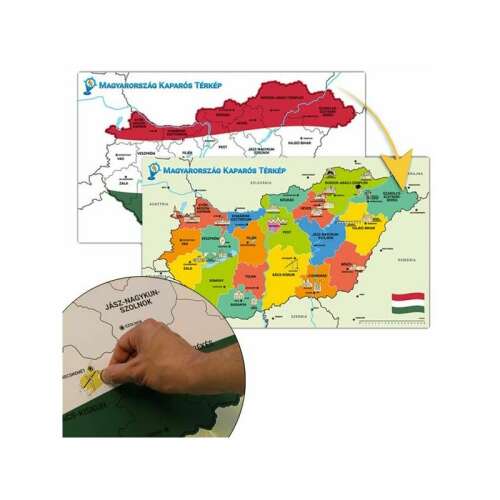 Harta Scratch a Ungariei