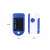 Fingertip pulse oximeter, blood oxygen monitor, heart rate monitor with color display, dimensions