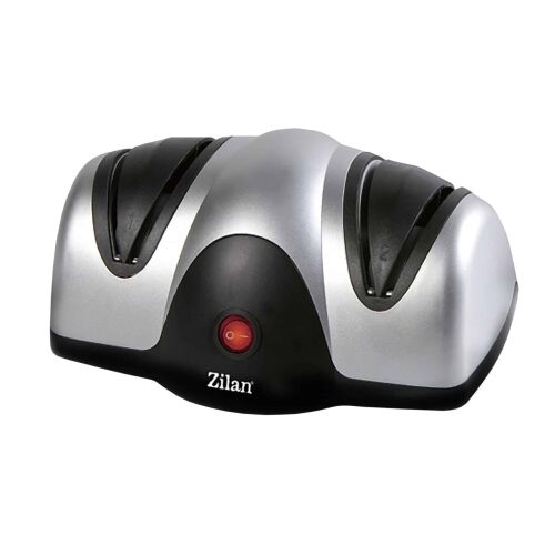 Zilan elektromos késhúzó, 40W, két élezési szint, szürke szín, ferde nézet 