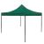 Zöld 3x3m összecsukható kerti pavilon