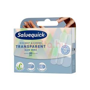 SALVEQUICK ALOE VERA PLASTURE TRANSPARENT 20PCS 44475315 Produse pentru ingrijirea ranilor