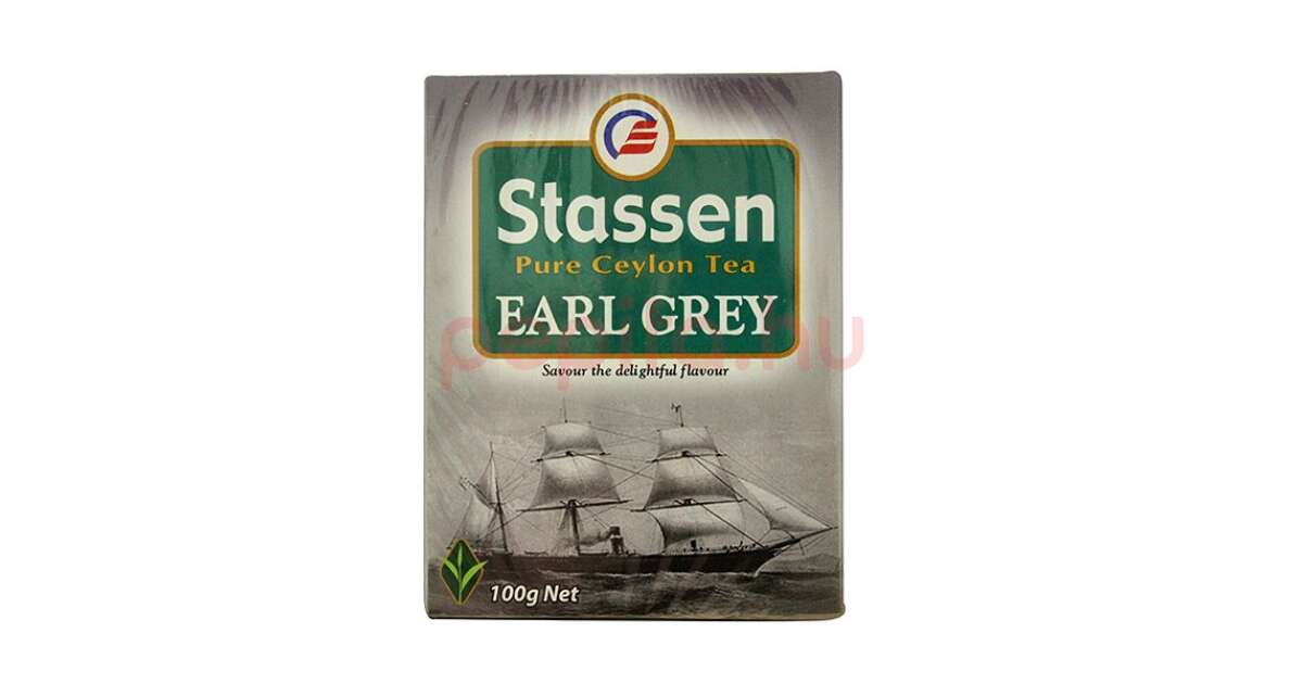 STASSEN EARL GREY TEA 100G Pepita.hu