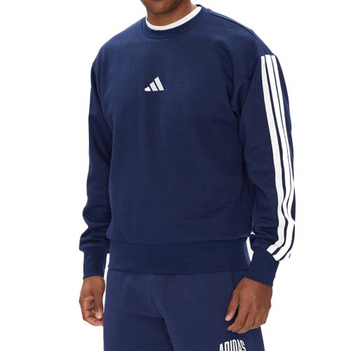 Adidas Essentials 3S Férfi Pamut Pulóver 159813260 - Férfi ruházat