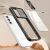 Samsung Galaxy A13 4G SM-A135F / A137F, Műanyag hátlap + szilikon keret, átlátszó akril hátlap, kamera védelem, Wooze Trendy, lila 159814788