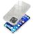 Apple iPhone 15 Pro, Szilikon tok, csillogó, Forcell Shining, ezüst 159816166