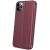 Apple iPhone 15 Pro Max, Oldalra nyíló tok, stand, Forcell Elegance, bordó 159816266