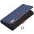 Samsung Galaxy M23 5G SM-M236B, Oldalra nyíló tok, stand, kártyatartóval, 3D rombusz minta, Wooze Pillow, kék 159816823