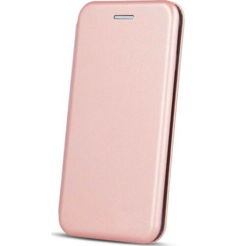 Xiaomi Redmi Note 13 Pro 4G / Poco M6 Pro 4G, Oldalra nyíló tok, stand, Forcell Elegance, vörösarany 159824164 - Telefontok
