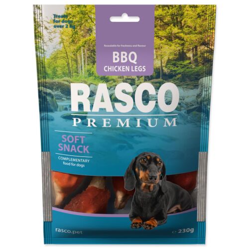 Rasco Premium BBQ Csirkecomb Kutya Jutalomfalat 230g csomagolás - Állattartás