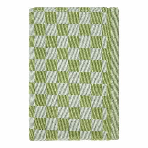 CHECKER STYLE világoszöld konyharuha 