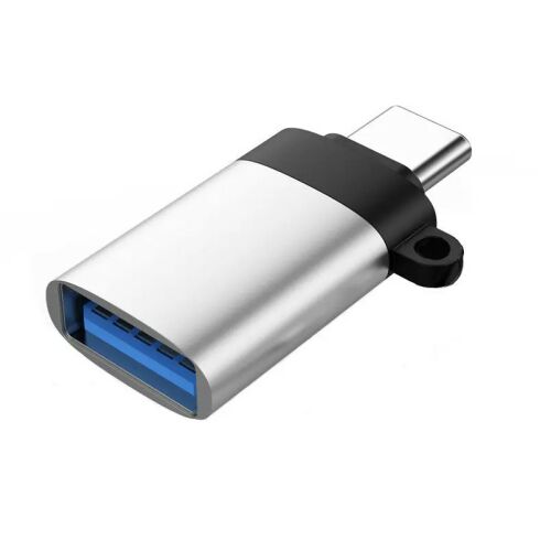 OTG átalakitó adapter, USB 3.0->USB-C, Ezüstszín 159879250 - USB átalakító