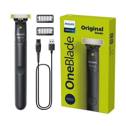Philips Norelco OneBlade QP1424/10 Nedves-Száraz Haj- és szőrnyíró - Fekete