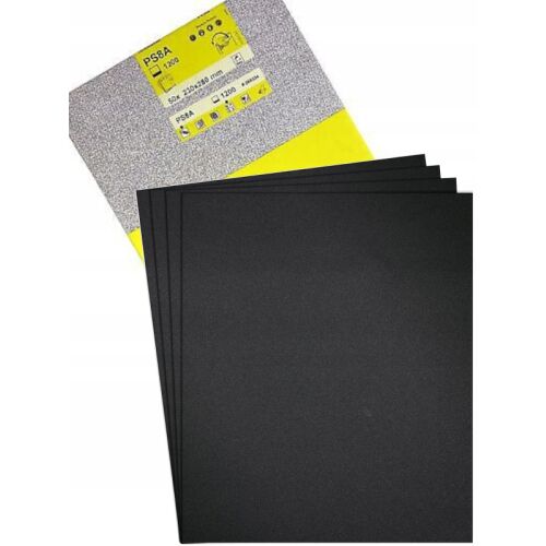 Klingspor PS8A P280 vízálló csiszolópapír lapok, 50 darabos csomag - Csiszolópapír
