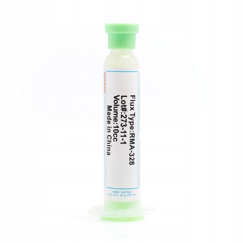 Flux RMA-328 10cc forrasztópaszta fecskendőben - Forrasztógép kiegészítő
