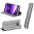 Apple iPhone 15 Plus, Oldalra nyíló tok, stand, Forcell Elegance, szürke 159907524