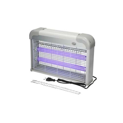Elektromos rovarcsapda UV fénnyel, 20W szúnyogirtó lánccal a felakasztáshoz