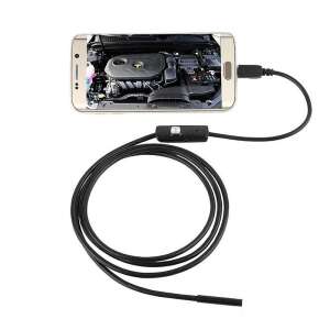 OTG Endoszkóp kamera beépített LED világítással, USB és microUSB csatlakozással, 5 méter 79565347 Egészségügyi eszköz