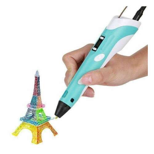 3D pero s digitálnym displejom a darčekovým vláknom do tlačiarne