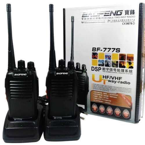 Baofeng BF-777S UHF walkie-talkie, set de emisie-recepție radio