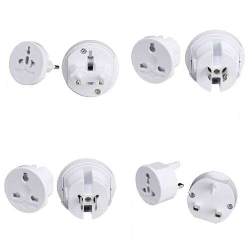 Internationaler Reiseadapter-Satz, Stecker-Adapter-Set, 6 Adapter