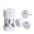 Internationaler Reiseadapter-Satz, Stecker-Adapter-Set, 4 Adapter