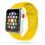 Yellow silicone band for Apple Watch
